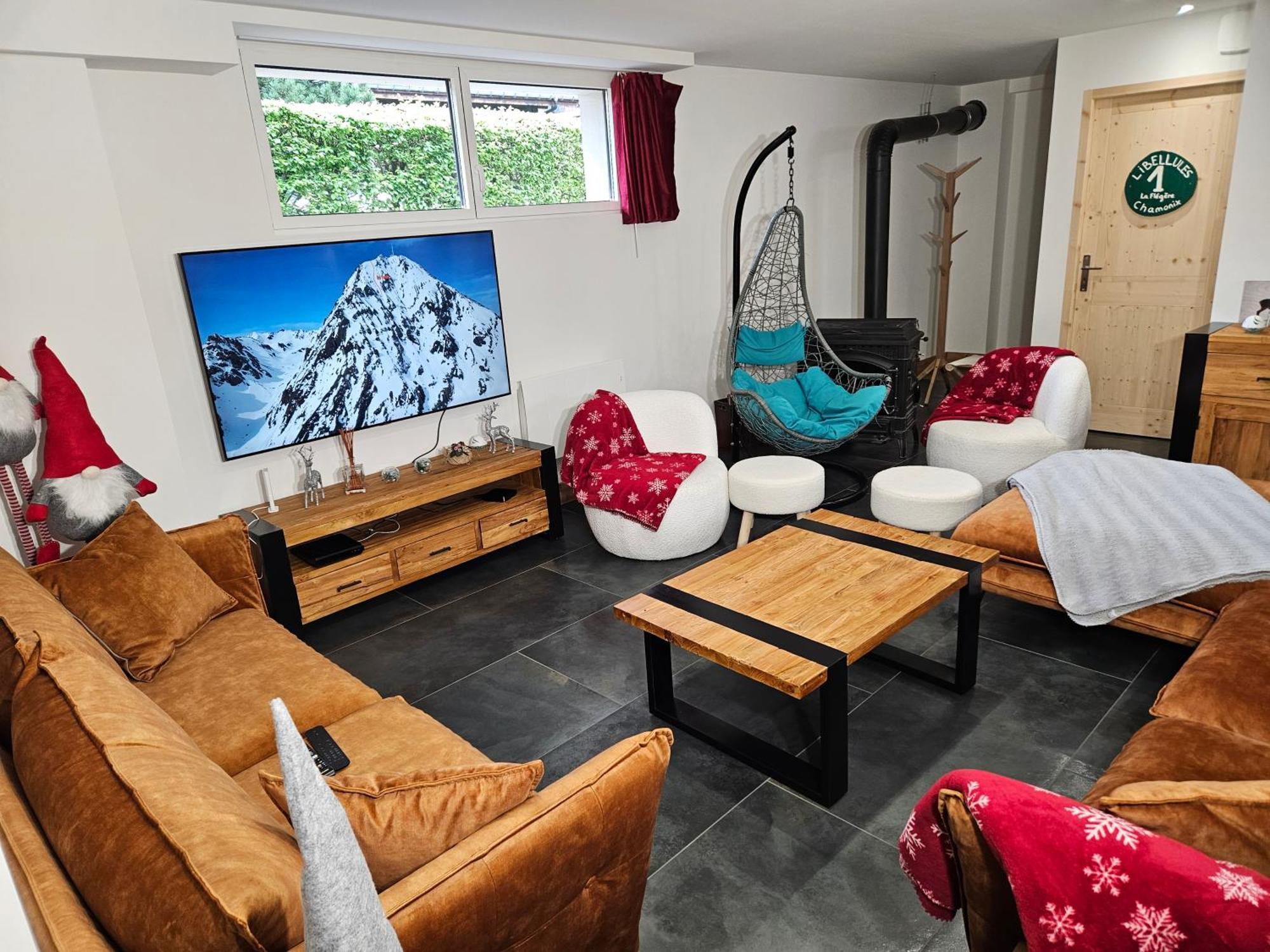 Les Fees Mer : Appart 150 M² Hypercentre Calme 10P Шамони Экстерьер фото